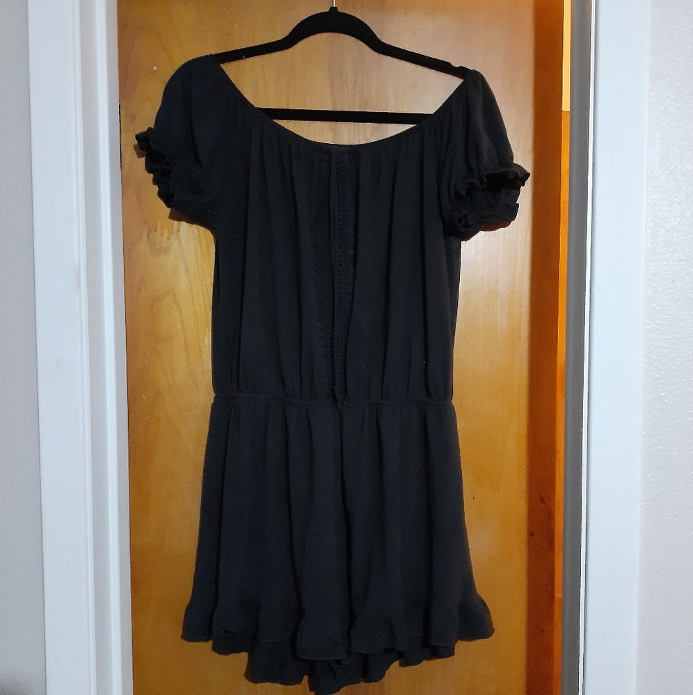 Off the shoulder romper